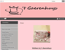 Tablet Screenshot of gaerenhuys.be